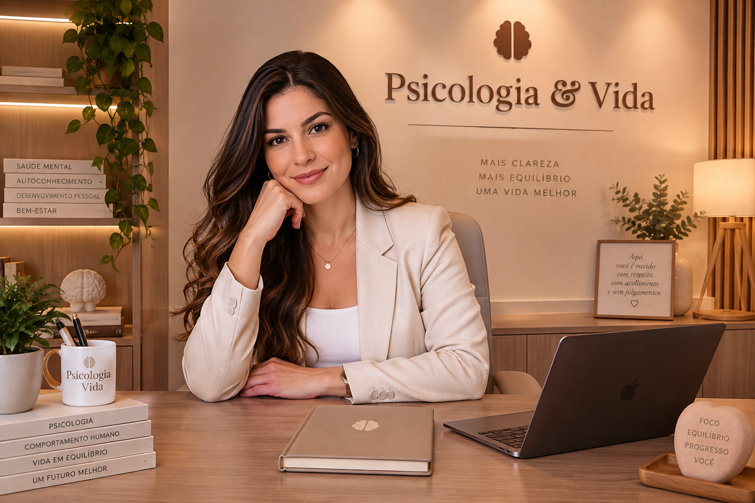 Psicóloga no Consultório